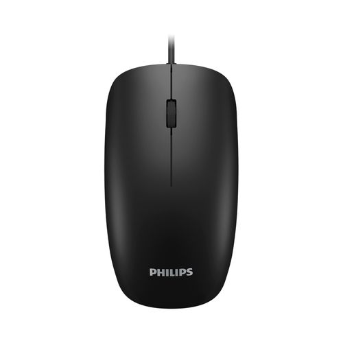 Mouse M214 USB Óptico negro Philips (SPK7214BS)
