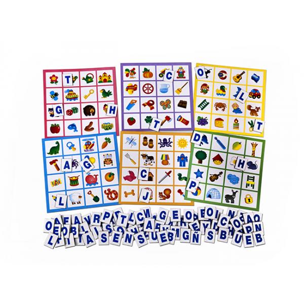 Buscando Letras Bingo Infantil Con Que Letra Empieza - Correo Compras