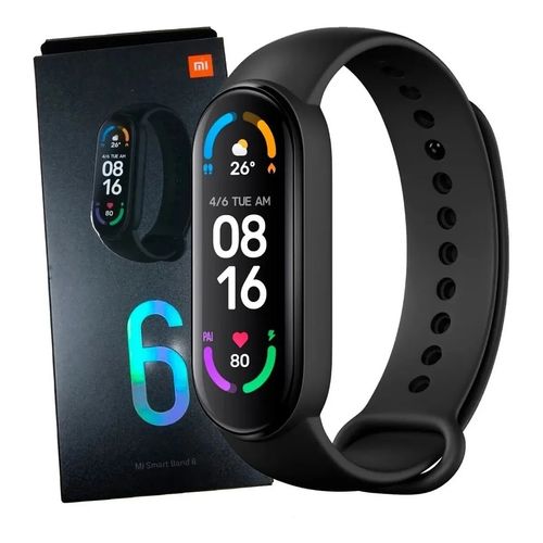 Smartwatch Xiaomi MI Band 6 Reloj Sport Negro