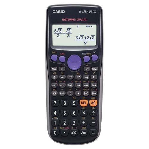 Calculadora Científica Casio fx-82LAPLUS Negra
