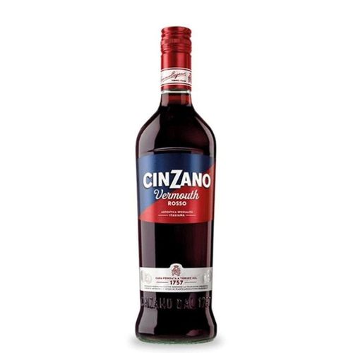 Set De 6 Botellas Aperitivo Cinzano Rosso 950 Cc (40)