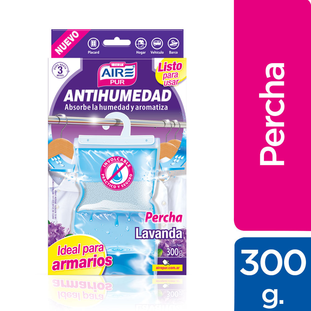 Combo Aire Pur Antihumedad Placares